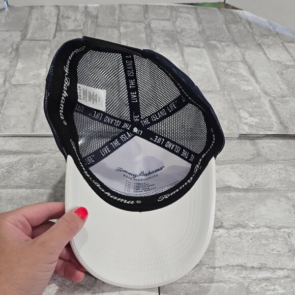 NWT TOMMY BAHAMA “Tip Your Cap” Marlin Logo‎ Trucker Hat - Picture 9 of 10